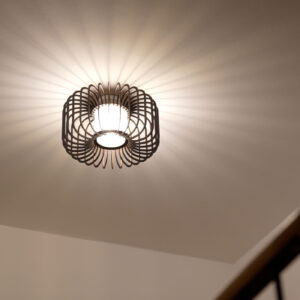 Alternative view of Deckenleuchte LUNA aus Holz