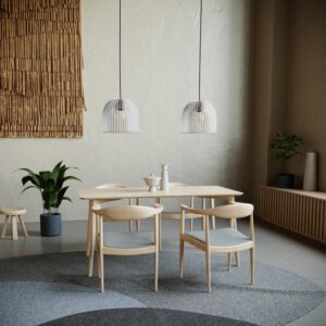 Alternative view of Pendelleuchte CAMPANA aus Holz